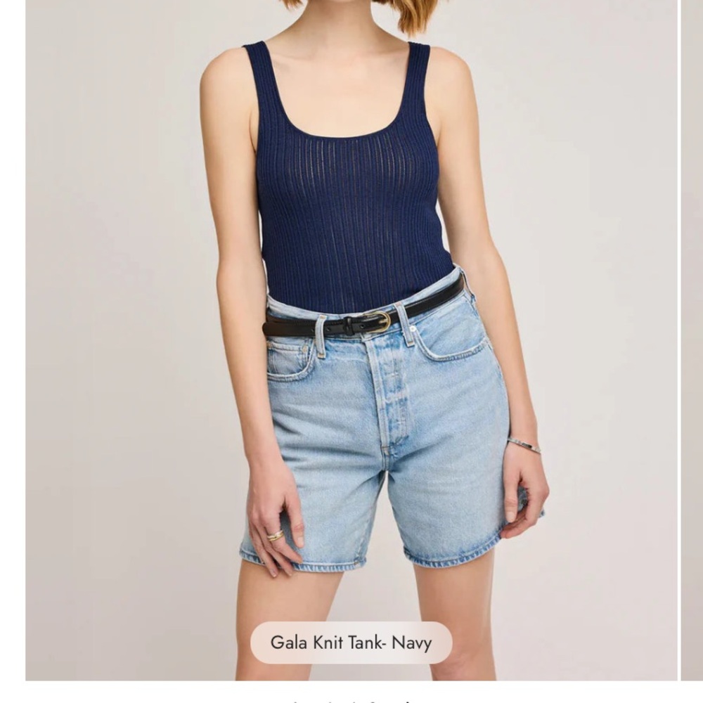 NWT!! Gentle Fawn Gala Tank Navy